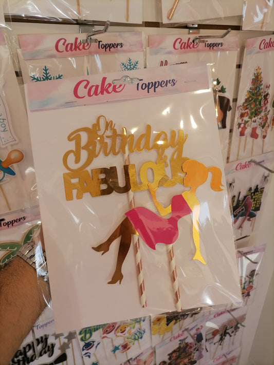Barbie Cake Topper