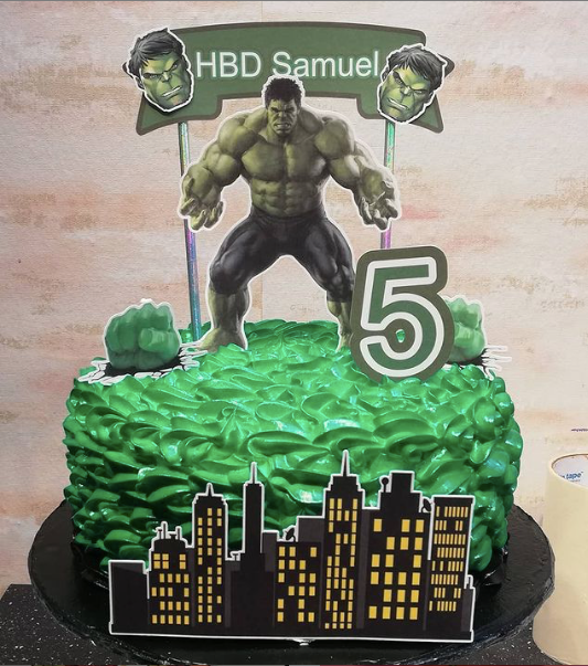 Hulk Cake Topper