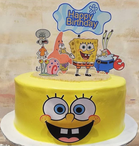 Spongebob Cake Topper