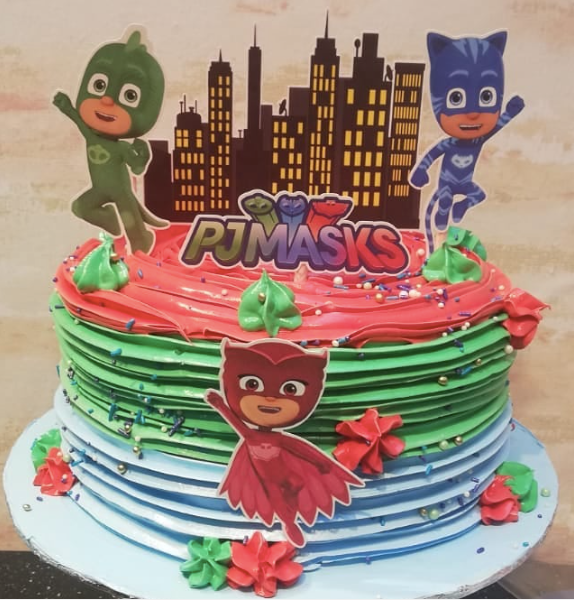 PJ Mask Cake Topper