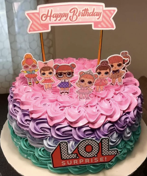 LOL Surprise Cake topper