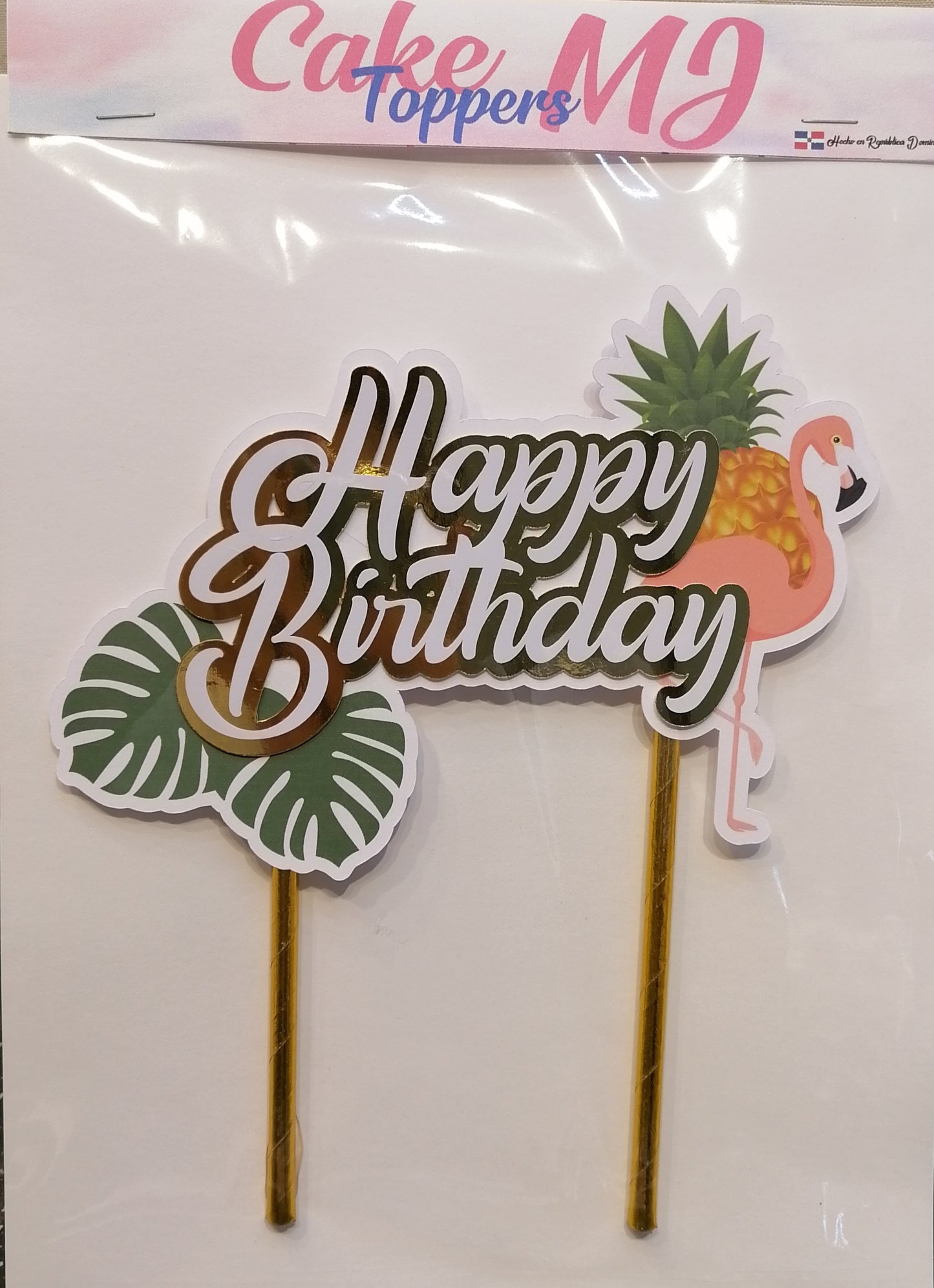 Tropical Cake Topper