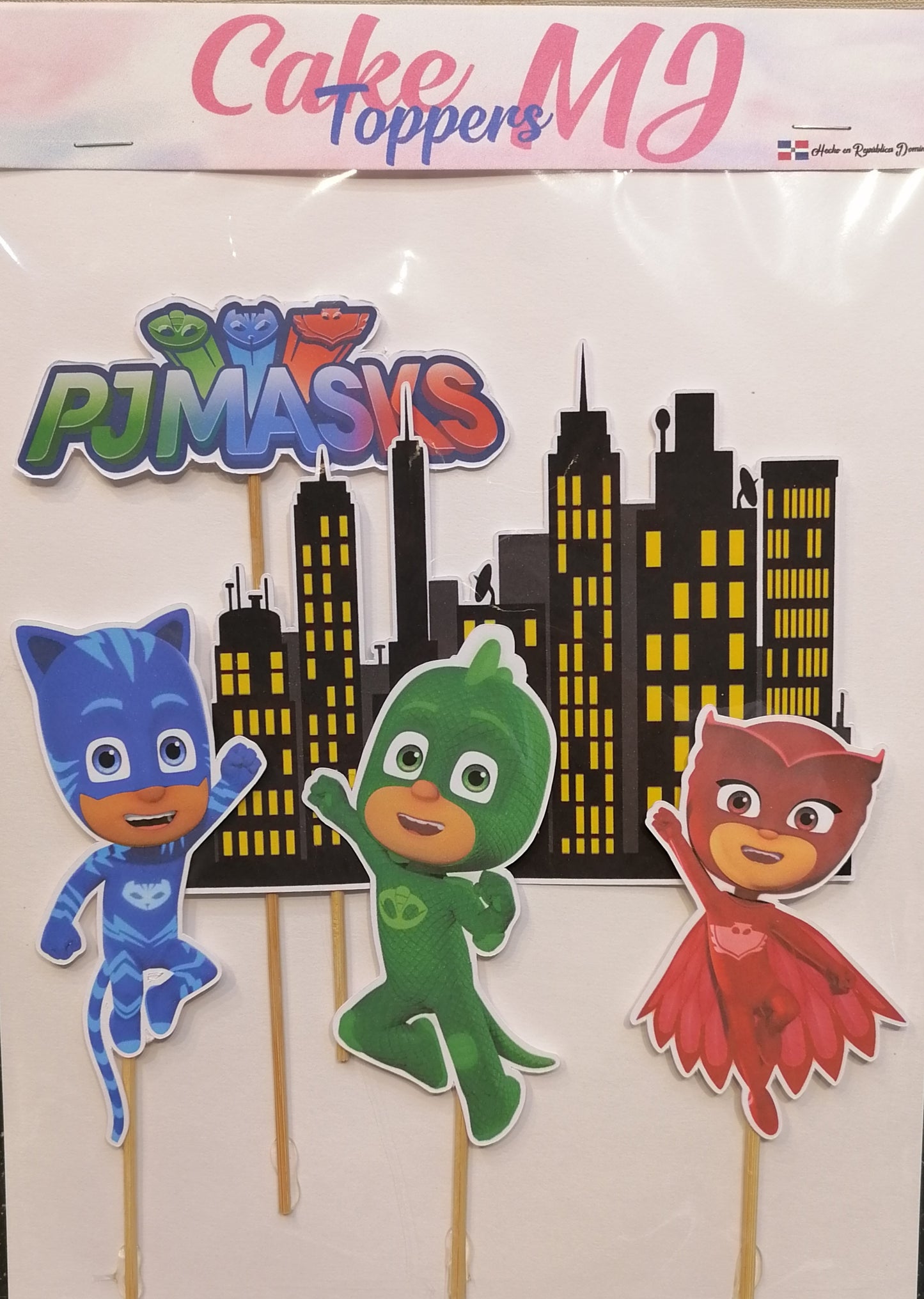 PJ Mask Cake Topper