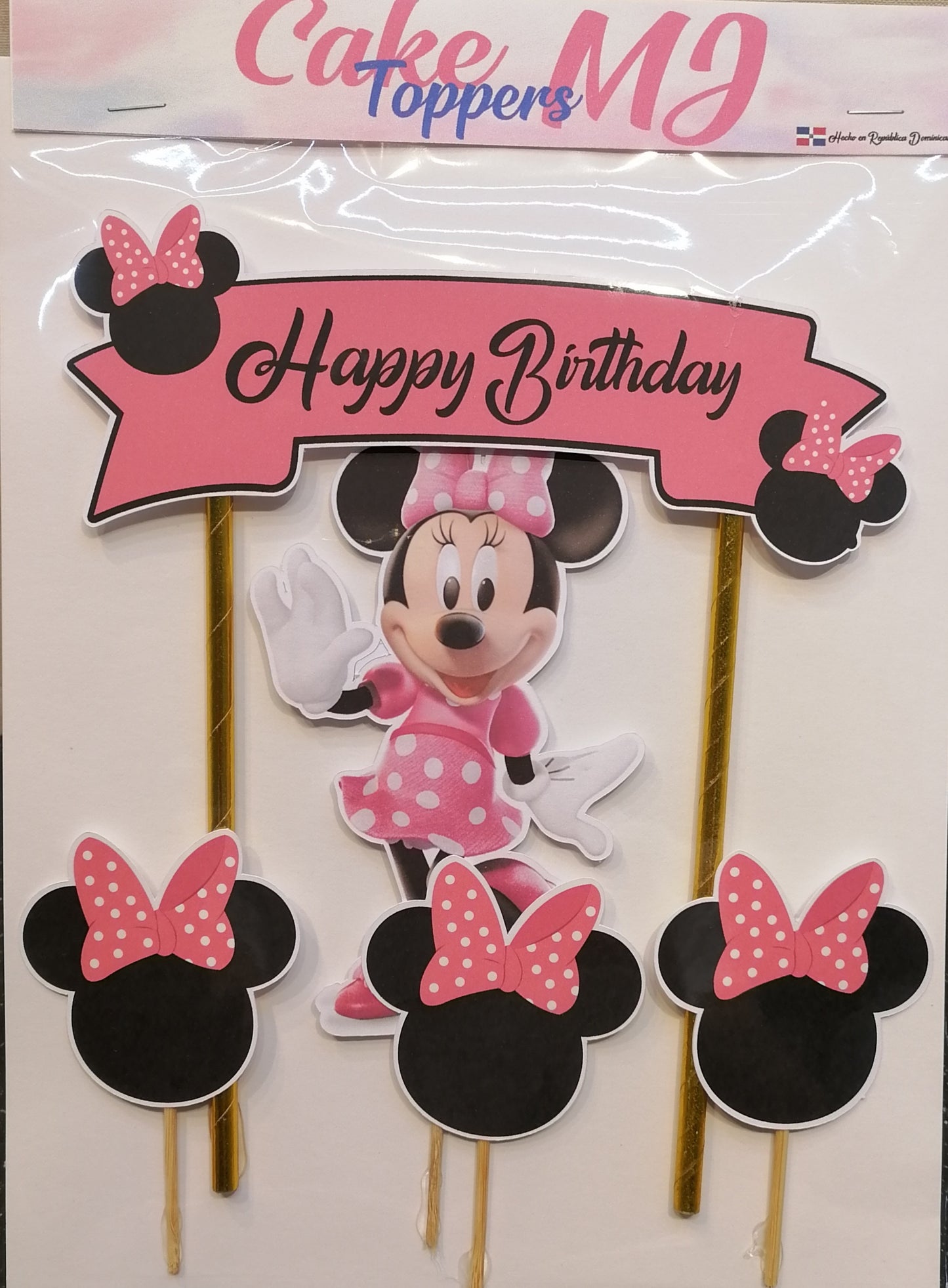 Minnie Mouse Cake Topper