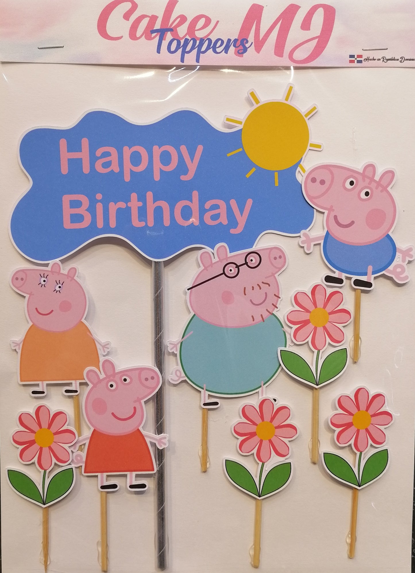 Peppa Pig Cake topper