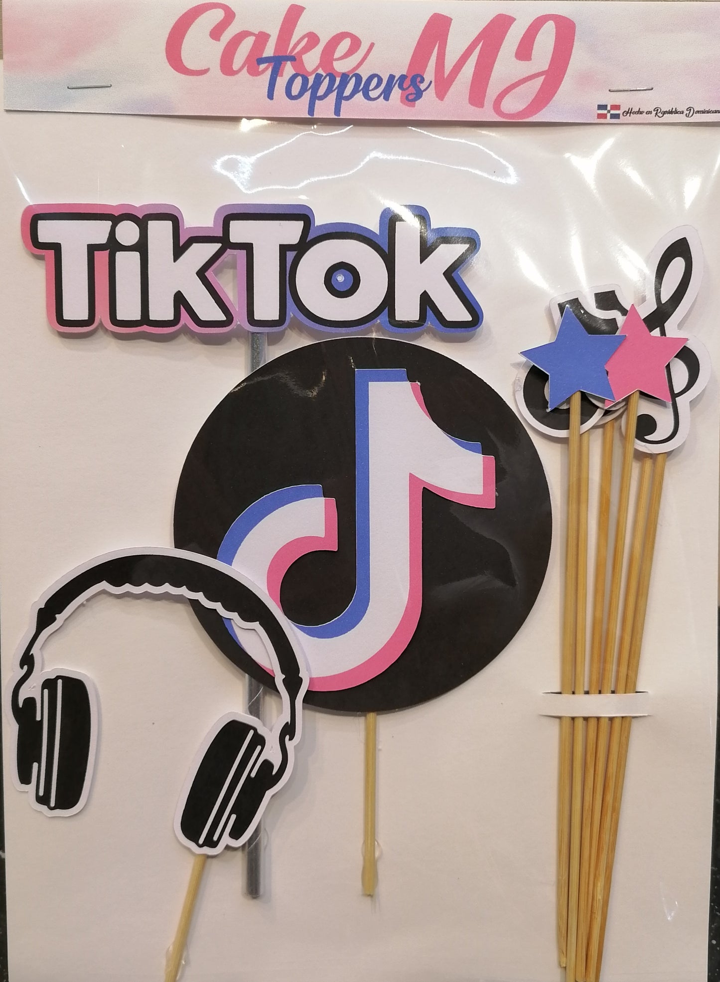 TikTok Cake Topper