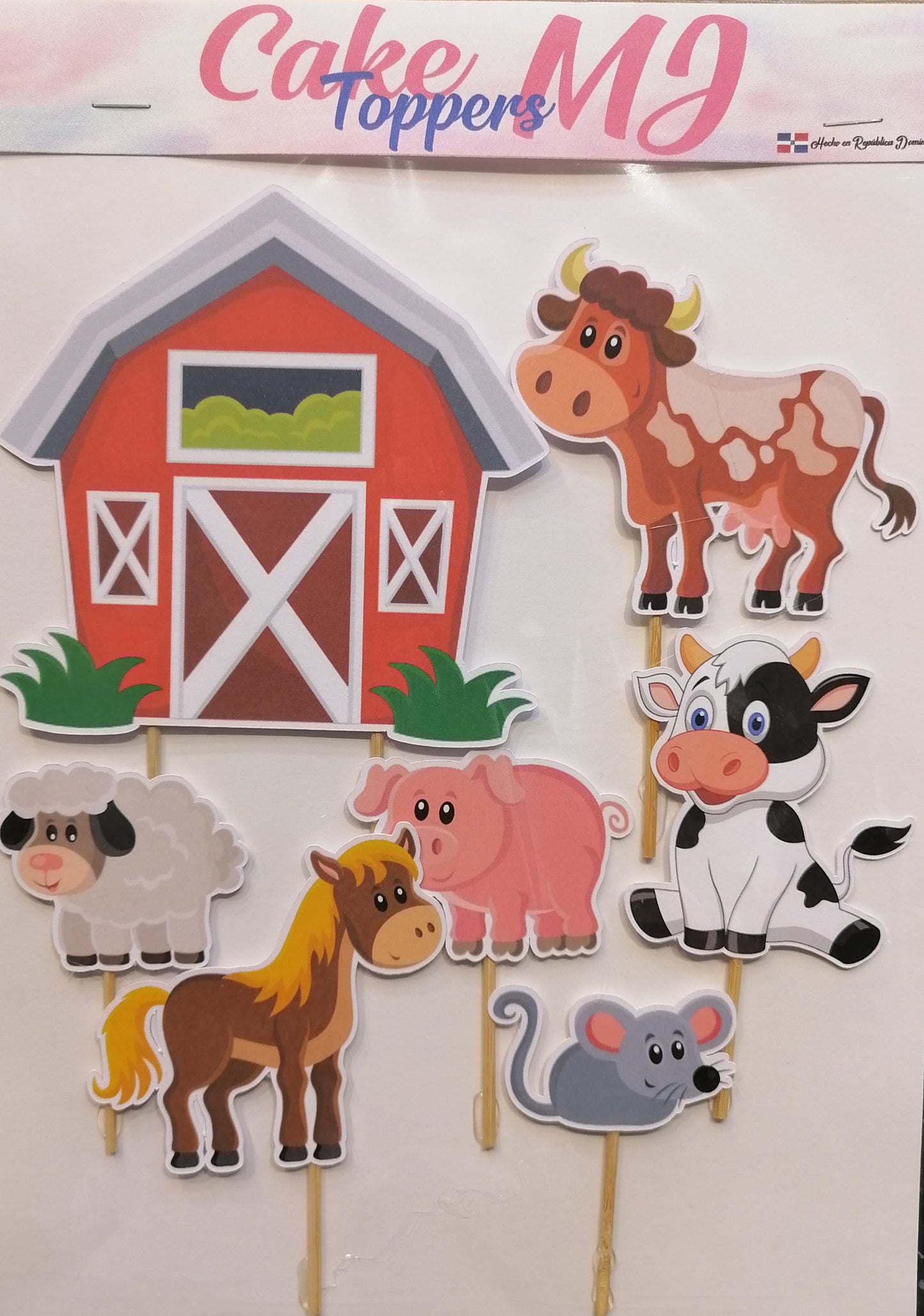 Farm Cake Topper