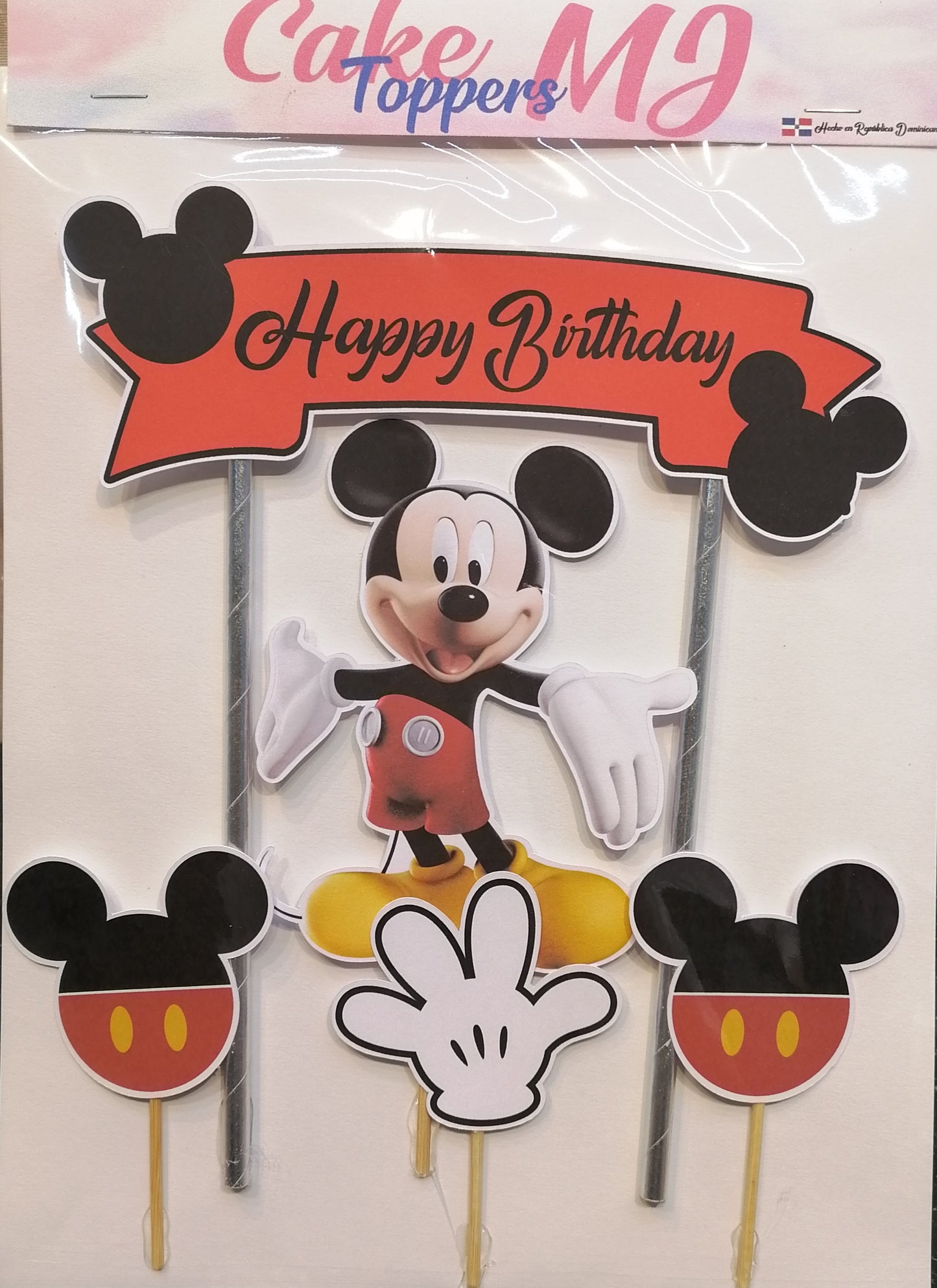 Mickey Mouse Cake Topper