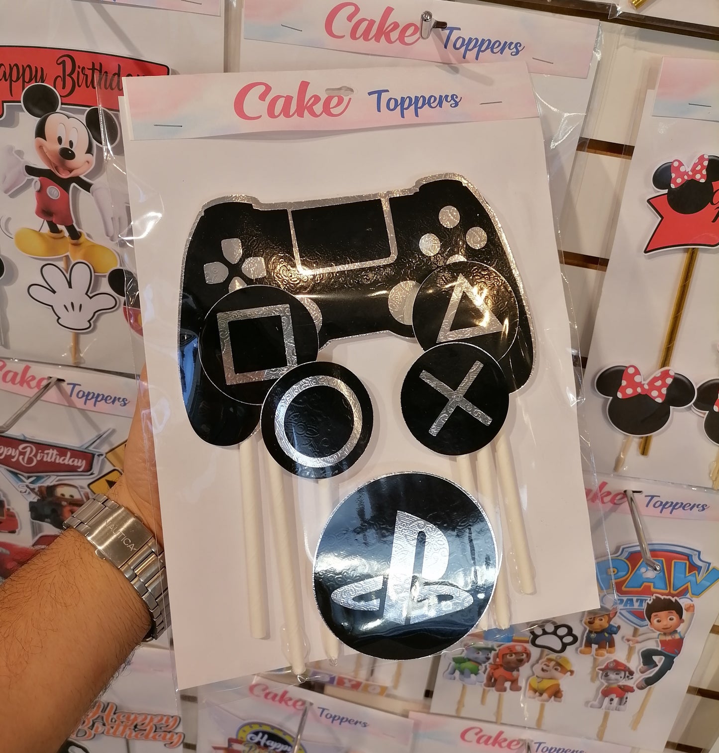 Play Station Cake Topper