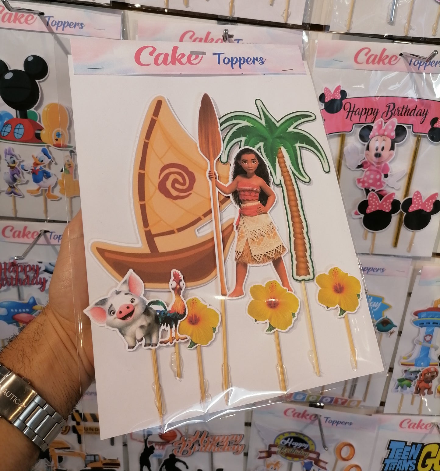 Moana Cake topper
