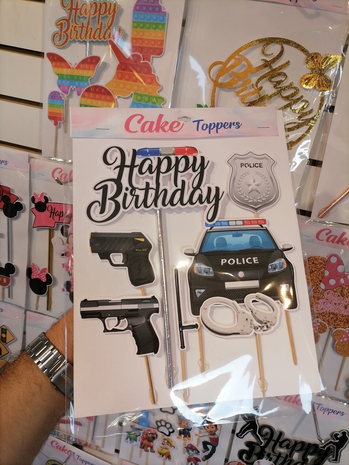 Policeman Cake Topper