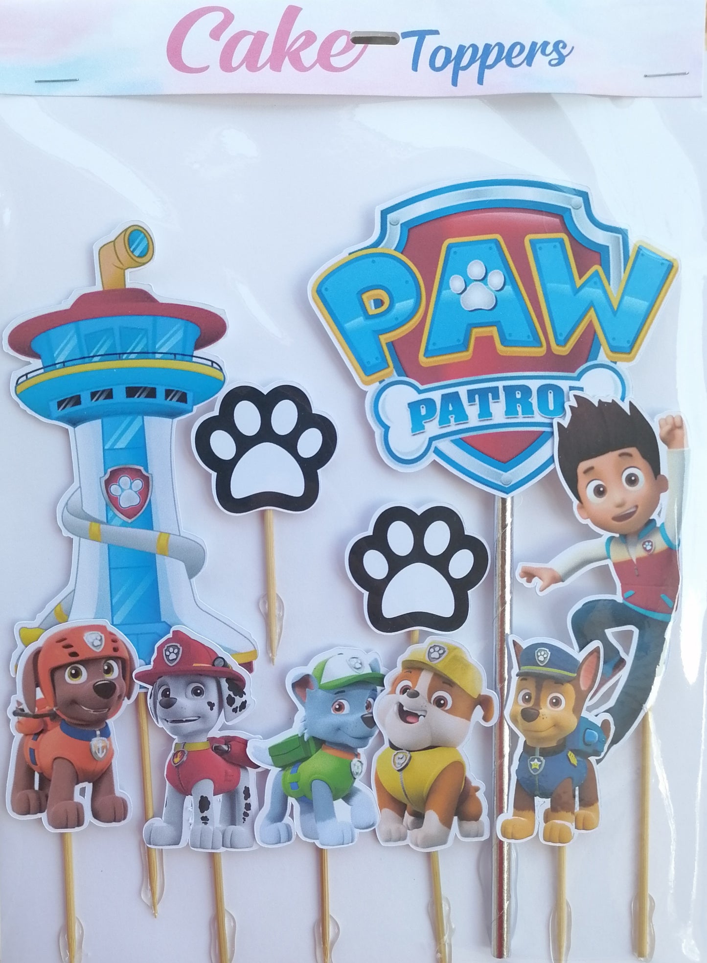 Paw Patrol Cake Topper
