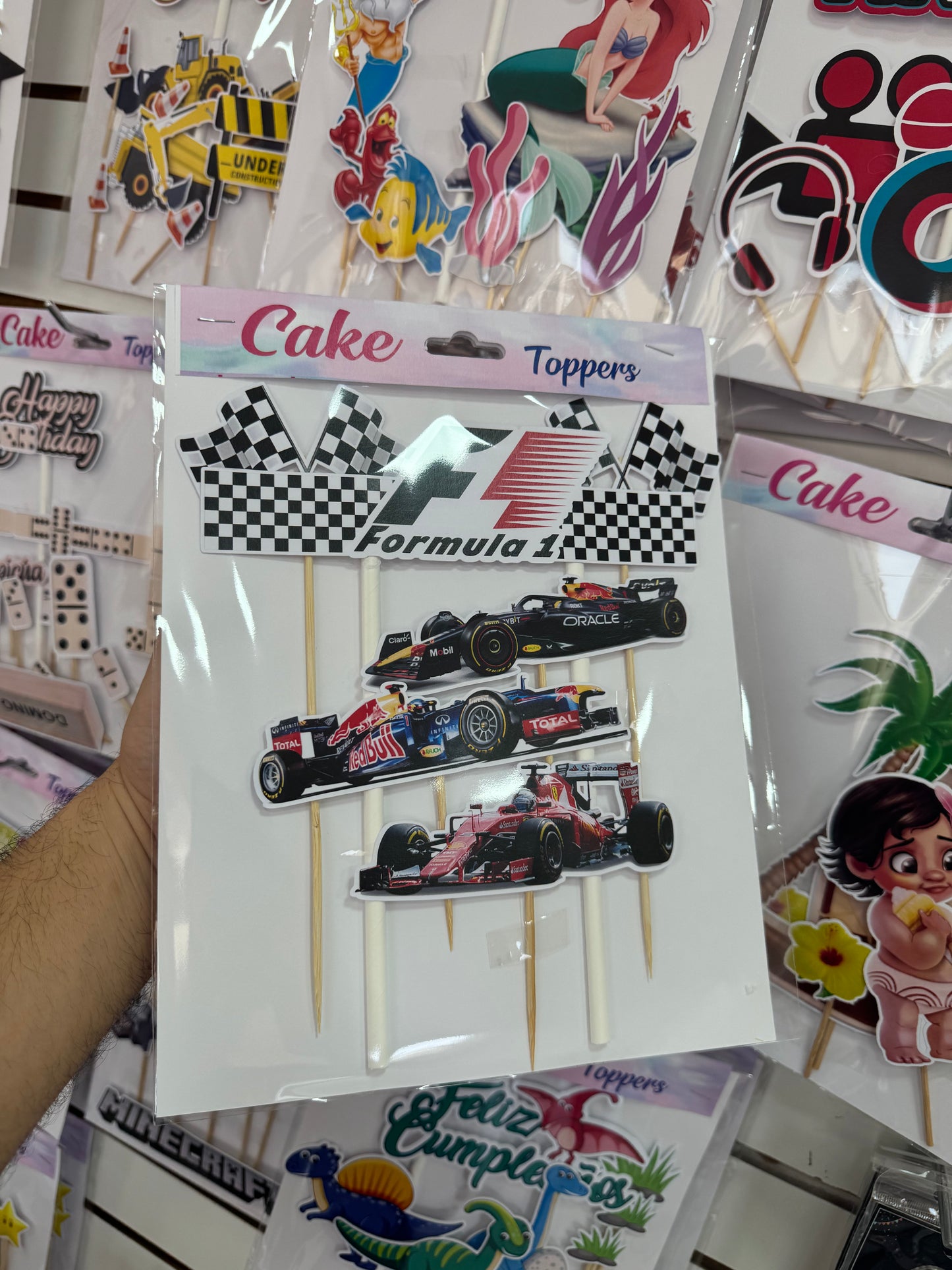 F1 Cake Toppers