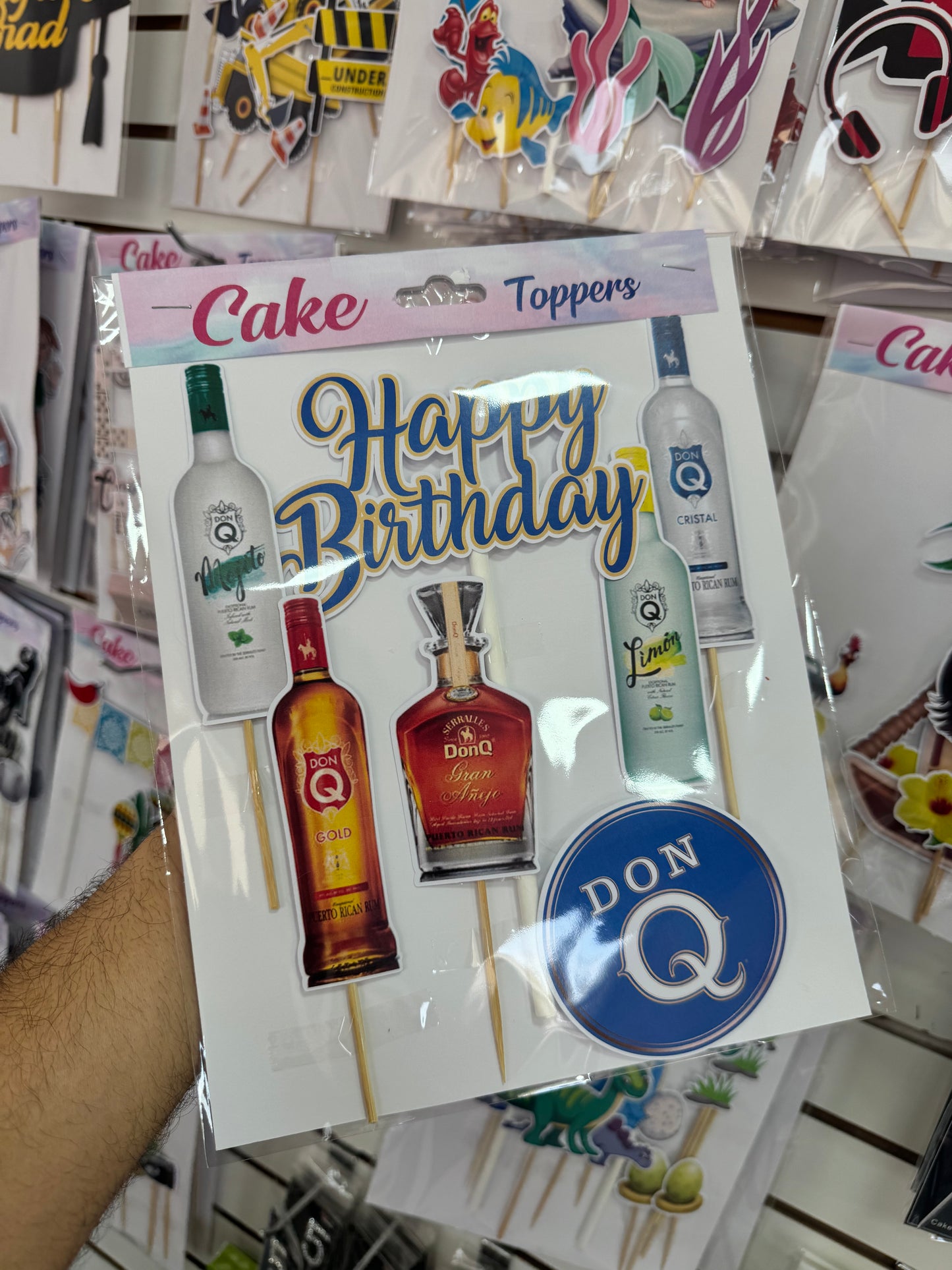 Don Q Cake toppers