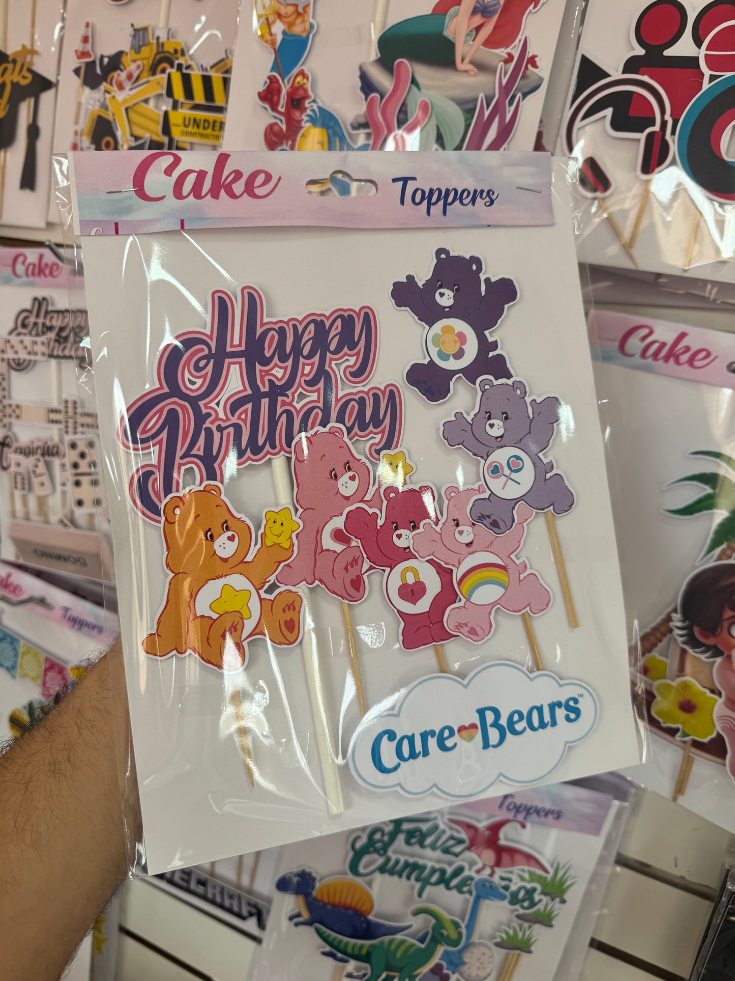 Care Bears Cake toppers