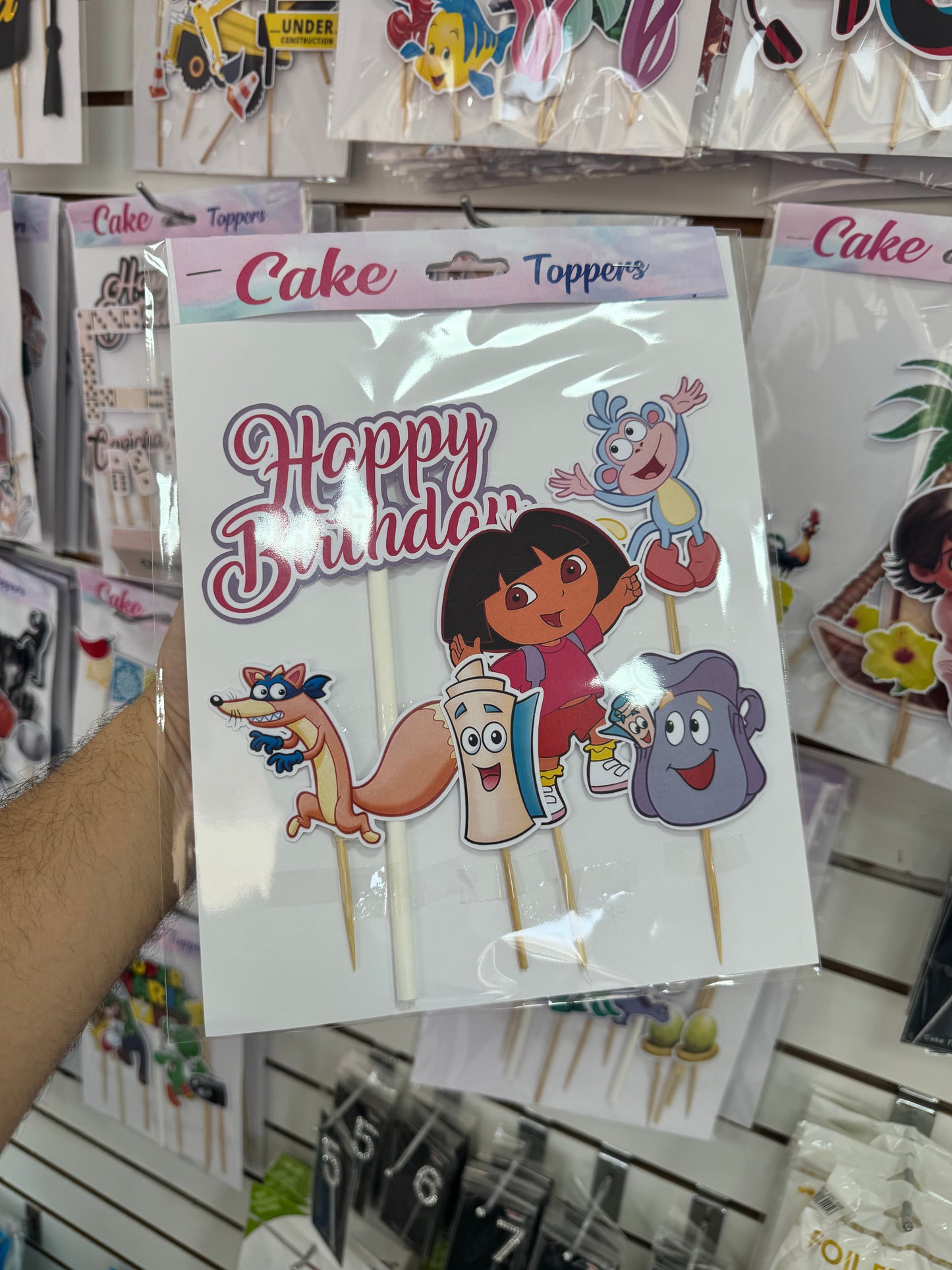 Dora la exploradora Cake toppers