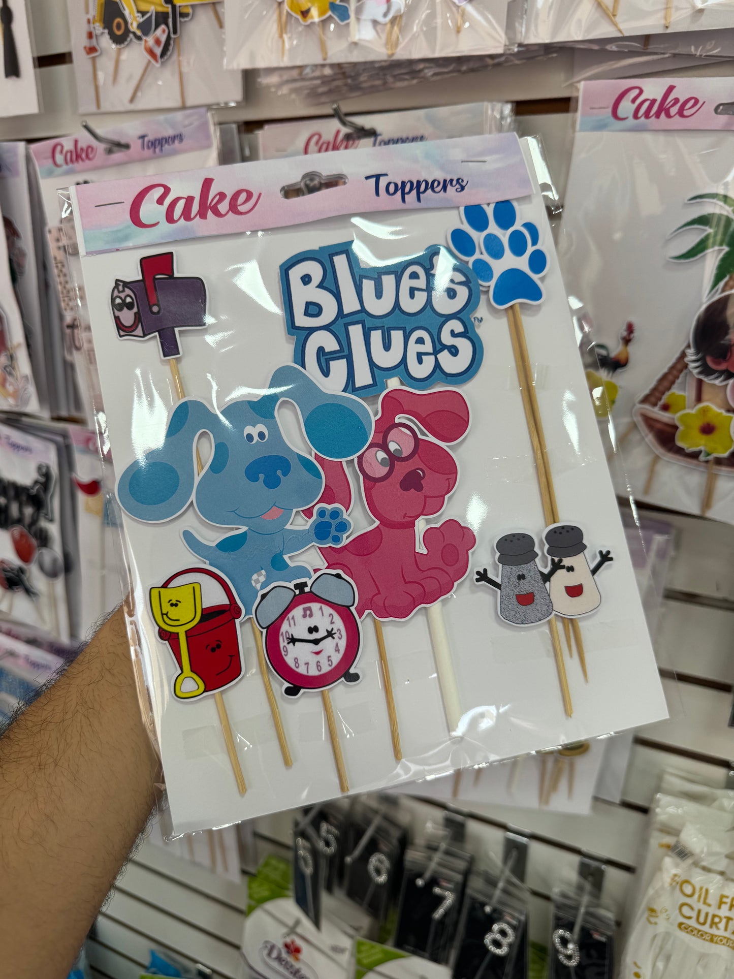 Blues clues Cake toppers