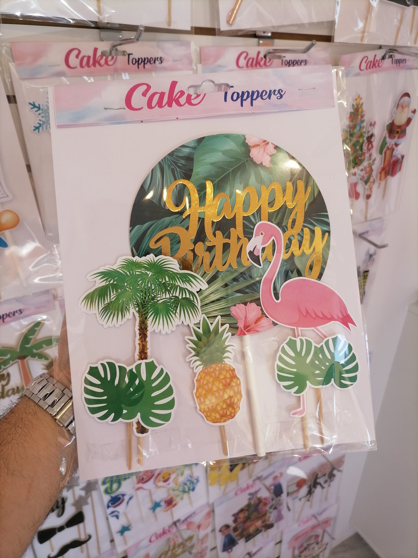 Tropical Cake Topper