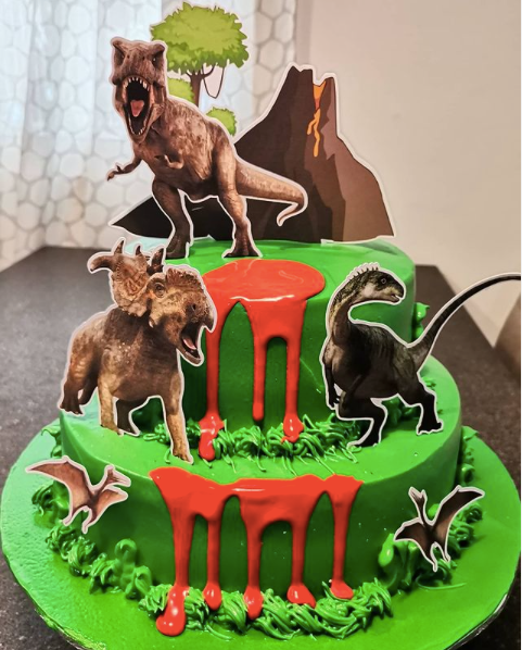 Dinosaurs Cake topper
