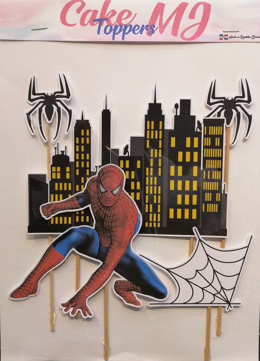 Spider Man Cake Topper