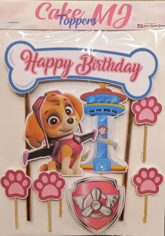 Sky Paw Patrol Cake Topper