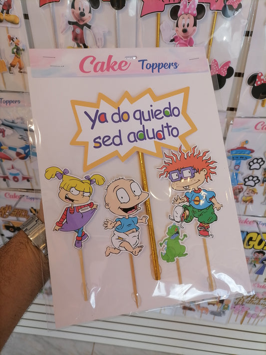 Rugrats Cake Toppers