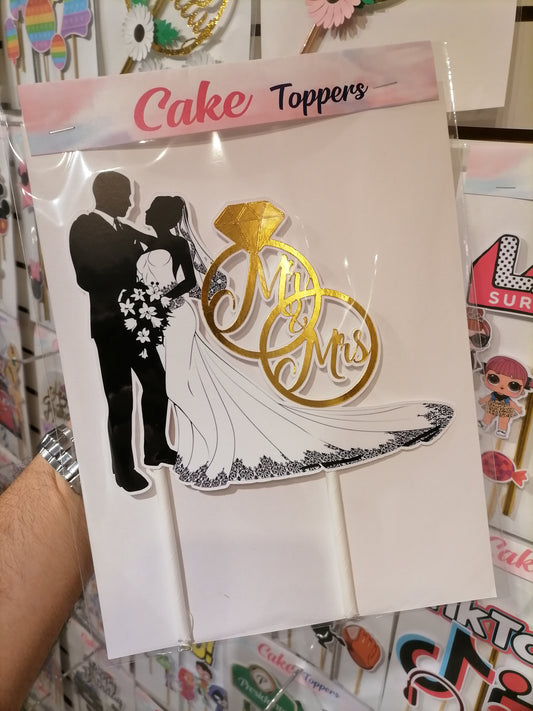 Wedding cake toppers